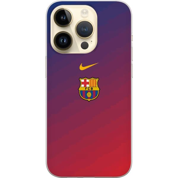 Kompatibelt Mobilskal till Apple iPhone 14 Pro FC Barcelona