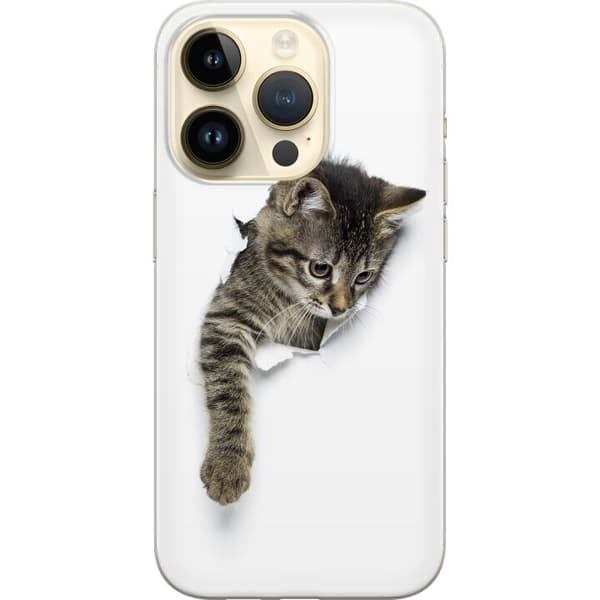 Yhteensopiva Puhelinkuori Apple iPhone 14 Pro Kissa
