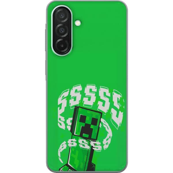 Kompatibel Mobilcover til Samsung Galaxy A26 Grön pixelfigur