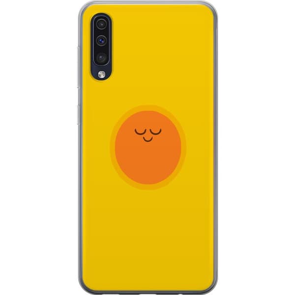 Kompatibelt Mobilskal till Samsung Galaxy A50 Sovande solfigur