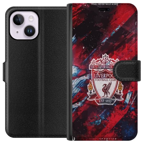 Kompatibel Tegnebogsetui til Apple iPhone 14 Plus Liverpool