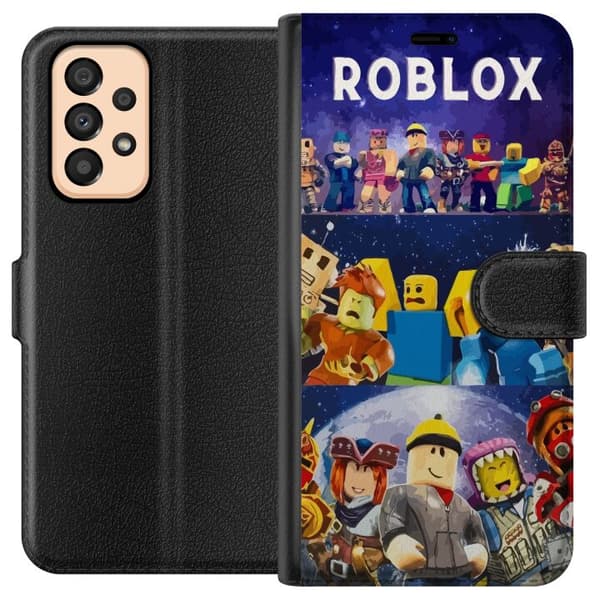 Kompatibel Tegnebogsetui til Samsung Galaxy A33 5G Roblox