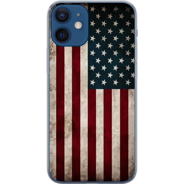 Kompatibel Mobilcover til Apple iPhone 12 mini USA Flag