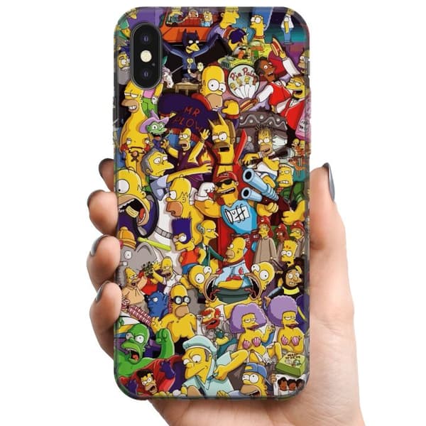 Kompatibelt Mobildeksel til Apple iPhone X Simpsons