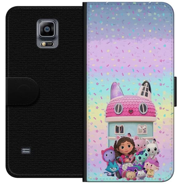 Kompatibelt Plånboksfodral till Samsung Galaxy Note 4 Gabbys Dockhus-tema med glada figurer