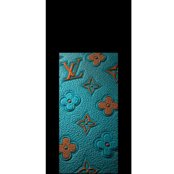 Kompatibel Tegnebogsetui til Apple iPhone 13 Pro Elegant monogramdesign med præget læderfornemmelse