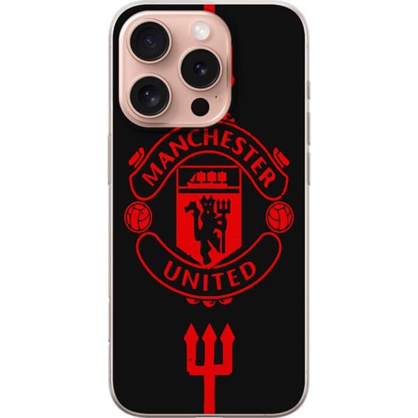 Kompatibelt Mobildeksel til Apple iPhone 16 Pro ManchesterUnited