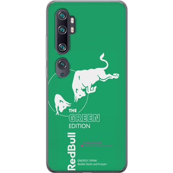 Kompatibelt Mobildeksel til Xiaomi Mi Note 10 Moderne grønn drikkeinspirert design