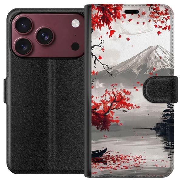 Kompatibelt Lommeboketui til Apple iPhone 18 Pro Max Tokyo høst