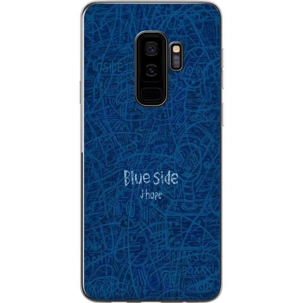 Kompatibelt Mobildeksel til Samsung Galaxy S9+ Blue Side klotter