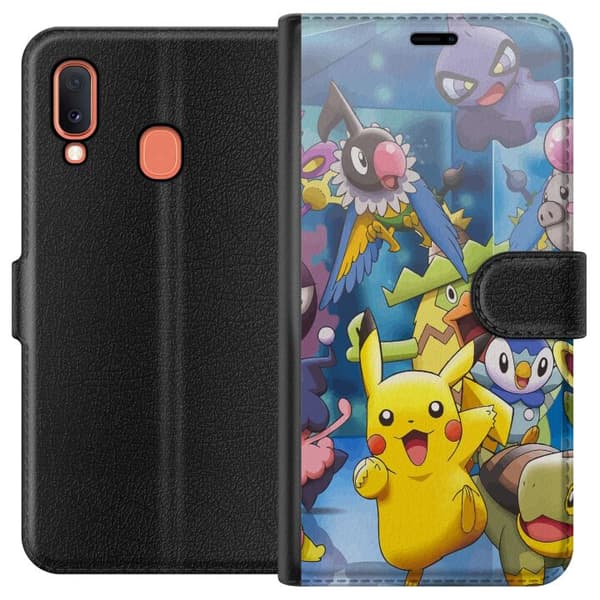Kompatibelt Lommeboketui til Samsung Galaxy A20e Pokemon