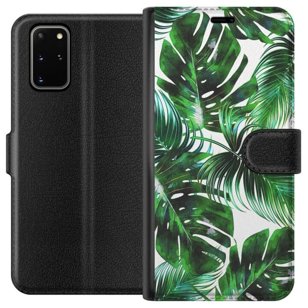 Kompatibelt Plånboksfodral till Samsung Galaxy S20+ Löv
