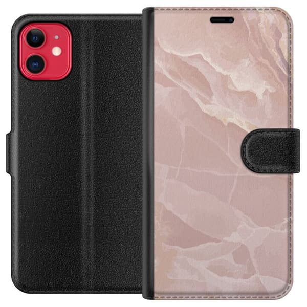 Kompatibel Tegnebogsetui til Apple iPhone 11 Marmor