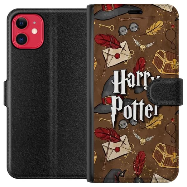 Kompatibel Tegnebogsetui til Apple iPhone 11 Harry Potter