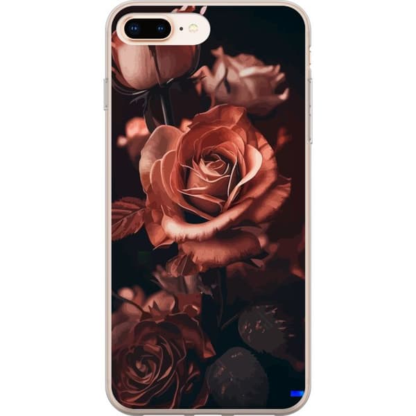 Kompatibelt Mobildeksel til Apple iPhone 8 Plus Blomster