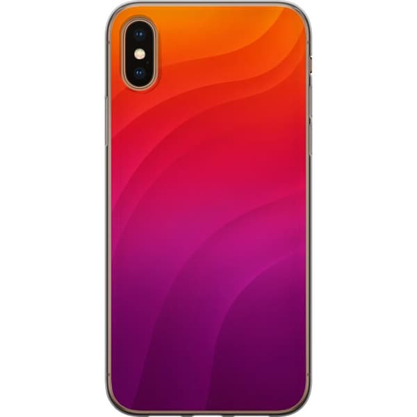 Kompatibelt Mobilskal till Apple iPhone XS Max Sunset Waves
