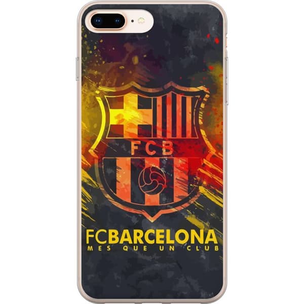 Kompatibelt Mobildeksel til Apple iPhone 8 Plus FC Barcelona