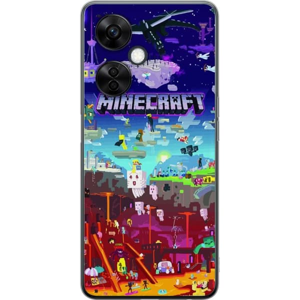 Kompatibelt Mobildeksel til OnePlus Nord CE 3 Lite Minecraft
