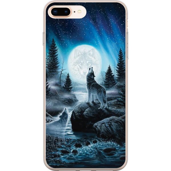 Kompatibelt Mobildeksel til Apple iPhone 8 Plus Vokter om natten
