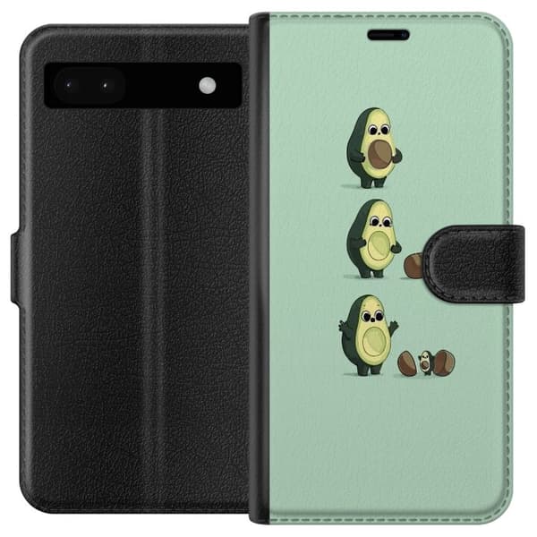 Kompatibel Tegnebogsetui til Google Pixel 6a Avocado