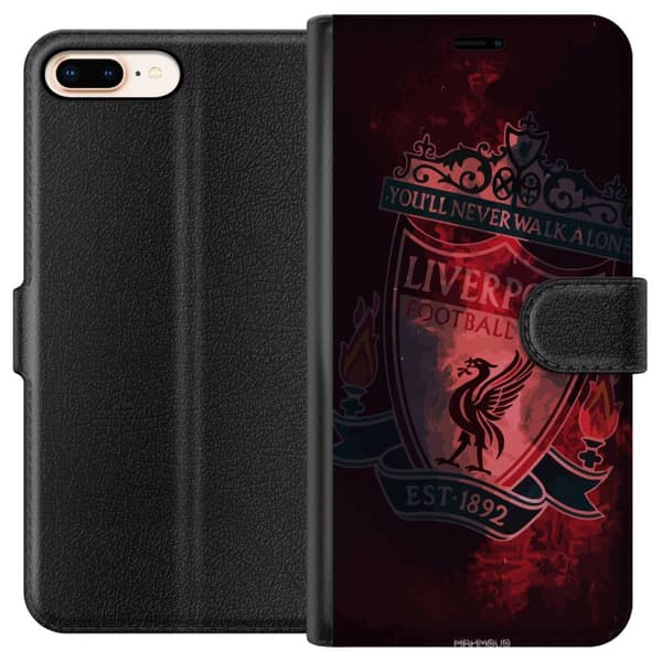 Kompatibel Tegnebogsetui til Apple iPhone 8 Plus Liverpool