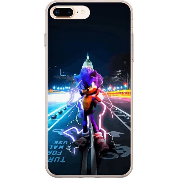 Kompatibelt Mobildeksel til Apple iPhone 8 Plus Sonic the Hedgehog
