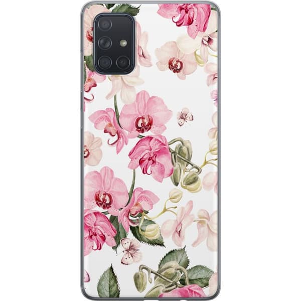 Kompatibelt Mobildeksel til Samsung Galaxy A71 Blomster