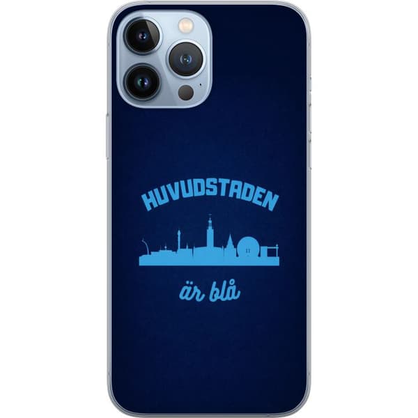 Kompatibelt Mobildeksel til Apple iPhone 13 Pro Max Djurgården er blå