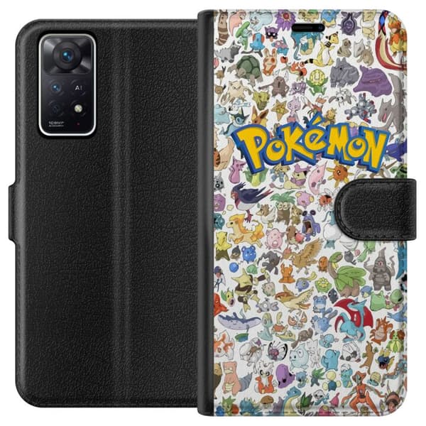 Kompatibelt Plånboksfodral till Xiaomi Redmi Note 11 Pro 5G Pokemon