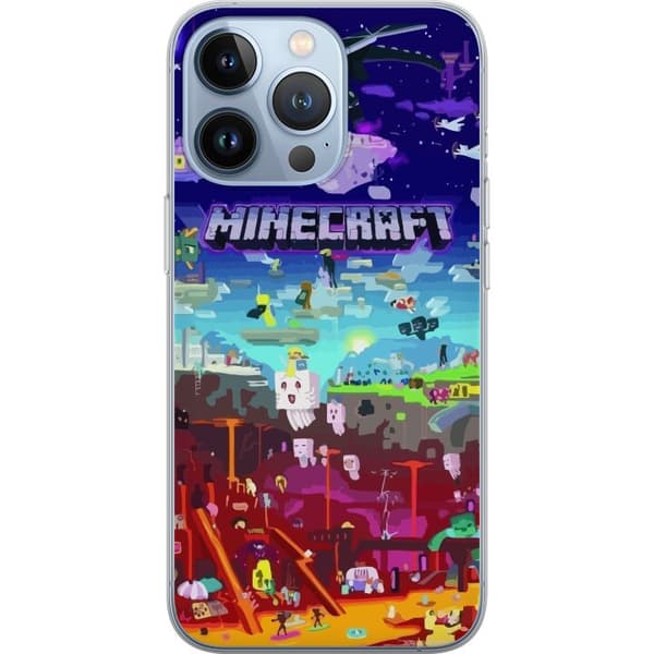 Kompatibelt Mobildeksel til Apple iPhone 13 Pro Minecraft