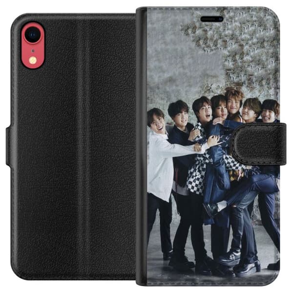 Kompatibel Tegnebogsetui til Apple iPhone XR K-POP BTS