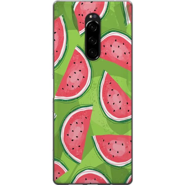 Kompatibelt Mobildeksel til Sony Xperia 1 Vattenmelon
