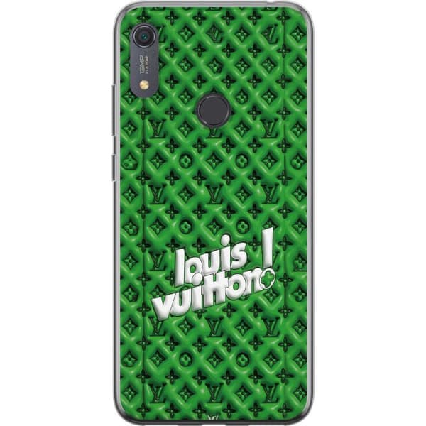Kompatibelt Mobildeksel til Huawei Y6s (2019) Grønt luksusmønster med monogram