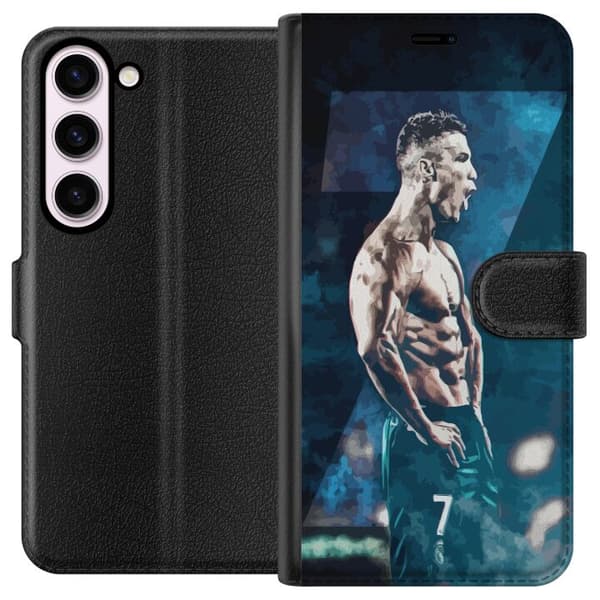 Kompatibel Tegnebogsetui til Samsung Galaxy S23 Ronaldo