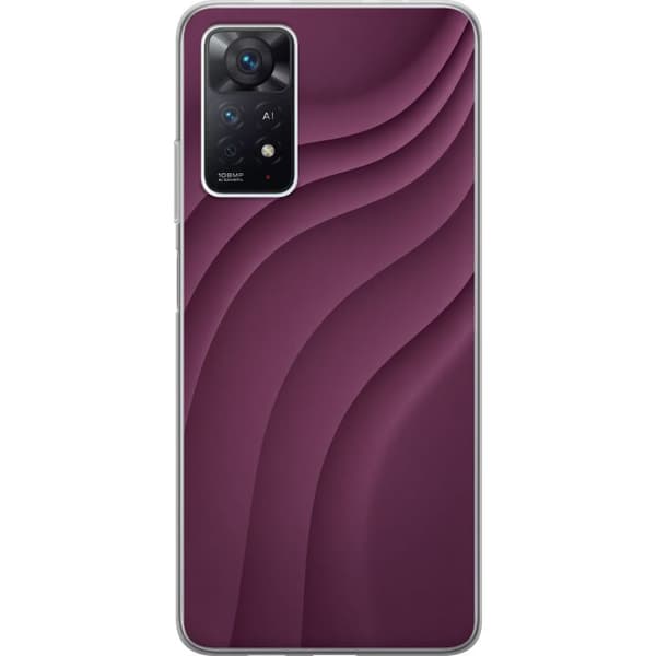 Kompatibelt Mobildeksel til Xiaomi Redmi Note 11 Pro 5G Plommebevegelse