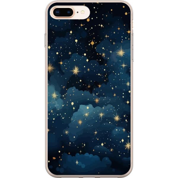 Kompatibelt Mobilskal till Apple iPhone 8 Plus Stjärnor på himlen
