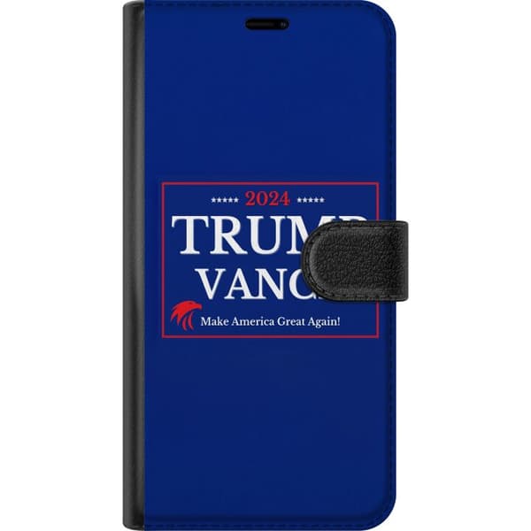 Kompatibel Tegnebogsetui til Apple iPhone 8 Trump | Vance 2024