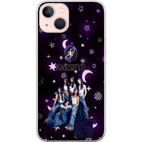 Kompatibelt Mobilskal till Apple iPhone 13 KATSEYE stjärncollage