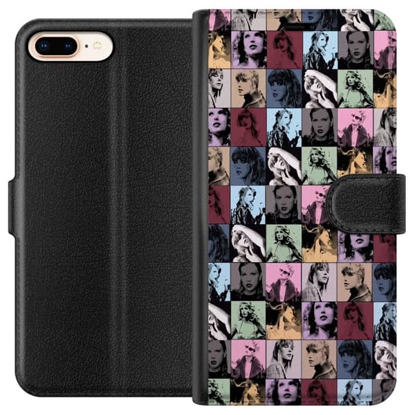 Kompatibelt Lommeboketui til Apple iPhone 7 Plus Taylor Swift