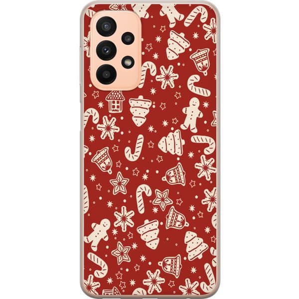 Yhteensopiva Puhelinkuori Samsung Galaxy A23 Hyvää joulua