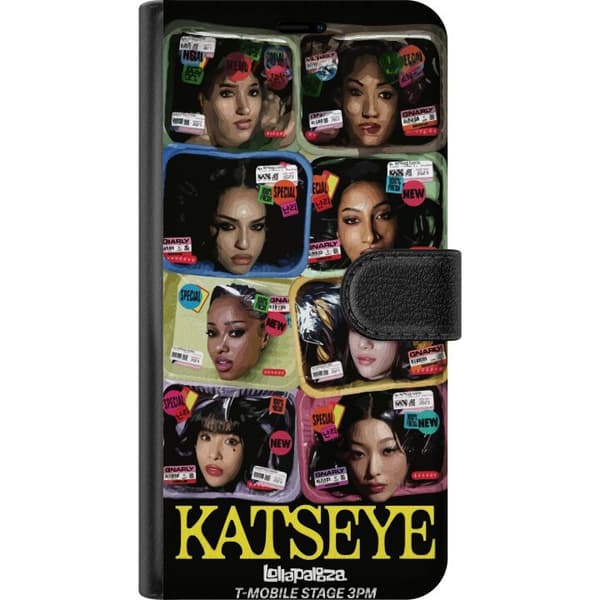 Kompatibel Tegnebogsetui til Apple iPhone 8 KATSEYE porträttcollage