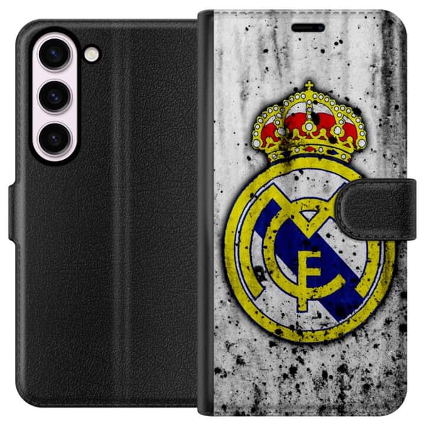 Kompatibel Tegnebogsetui til Samsung Galaxy S23 Real Madrid CF
