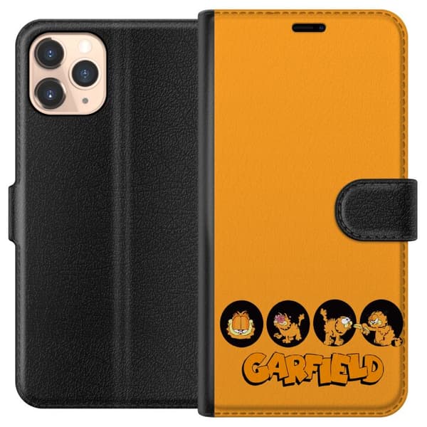 Kompatibelt Lommeboketui til Apple iPhone 11 Pro Garfield