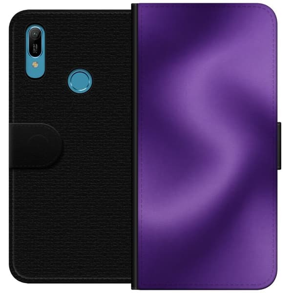 Kompatibelt Lommeboketui til Huawei Y6 (2019) Lilla bevegelse
