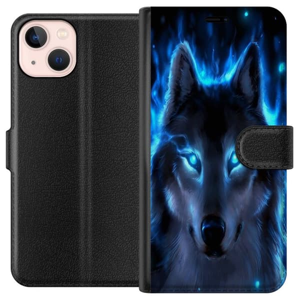 Kompatibelt Plånboksfodral till Apple iPhone 13 mini Varg