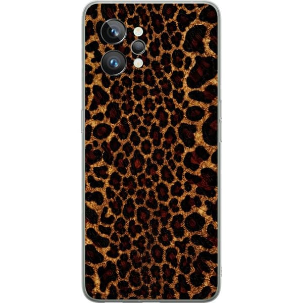 Kompatibelt Mobilskal till Realme GT2 Pro Leopard Icon