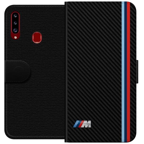 Kompatibelt Plånboksfodral till Samsung Galaxy A20s BMW