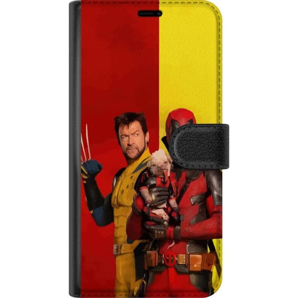 Yhteensopiva Lompakkokotelo Google Pixel 7a Deadpool & Wolverine