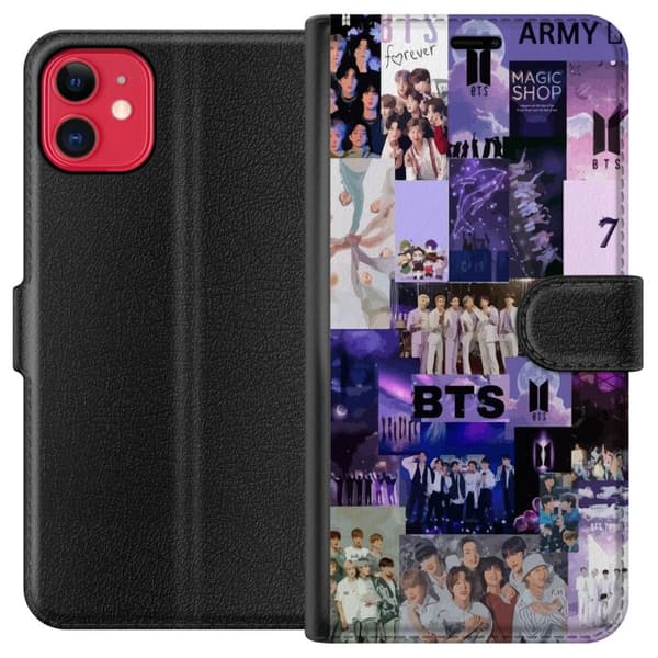 Yhteensopiva Lompakkokotelo Apple iPhone 11 BTS