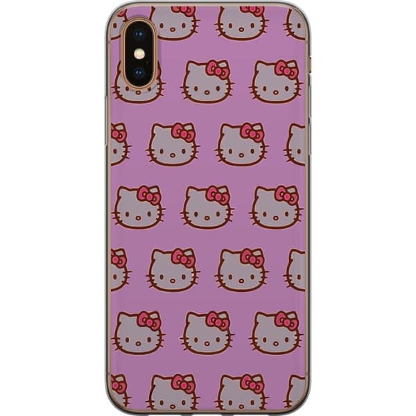 Kompatibel Mobilcover til Apple iPhone X Hello Kitty